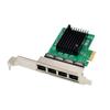For  82576 4 Ports PCI-E 1 Gigabit  Card PCI for Press Thernet Apter 1000Mbps Support for  98se