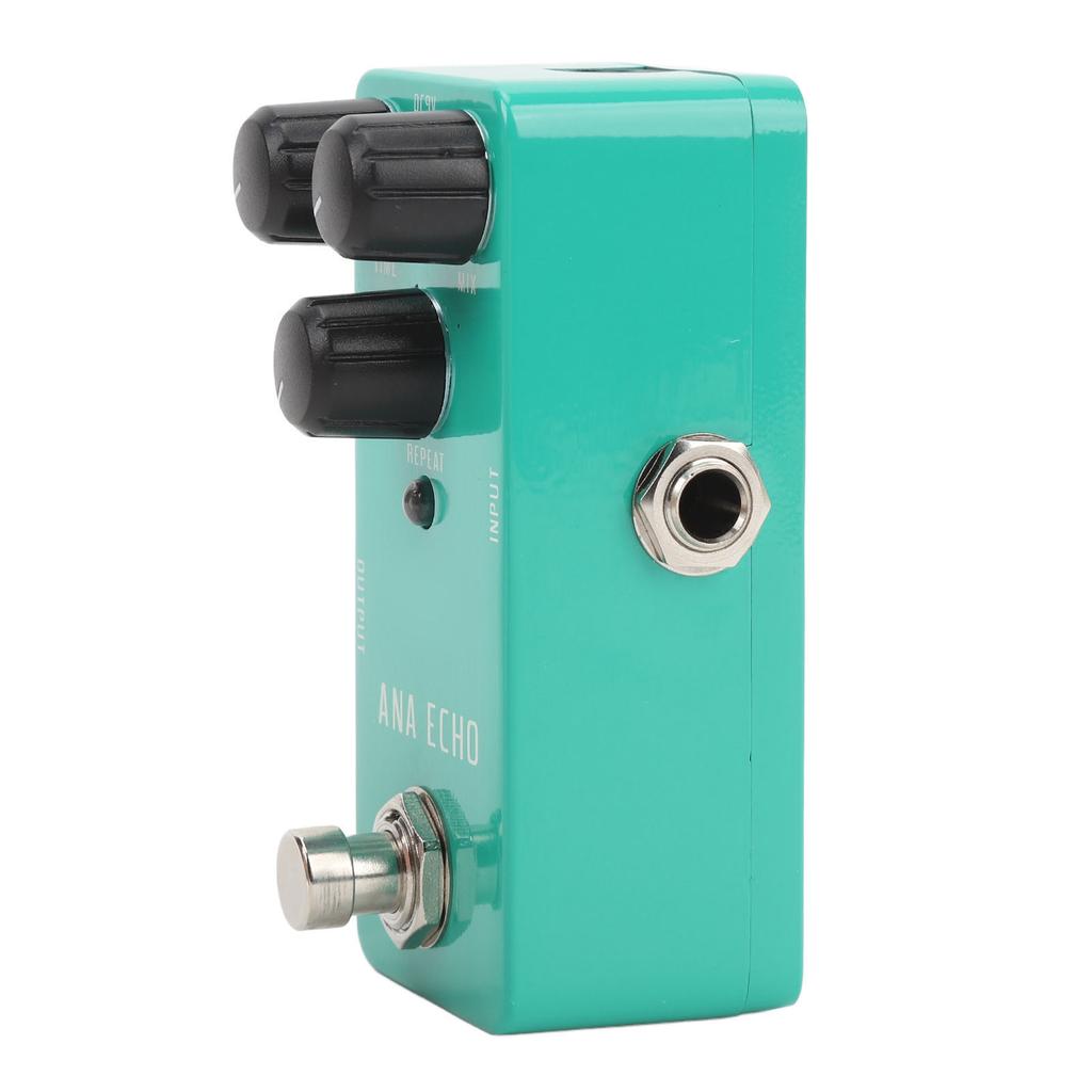 Analoges Delay-Pedal Warmer bandähnlicher Echo-Sound True Bypass E-Gitarren-Effektpedal DC9V