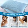Cooling Ice Silk Pillowcase Solid Color Bean Fabric Summer Air Con Washable Home Use Plain Pillow Cover Without Pillow
