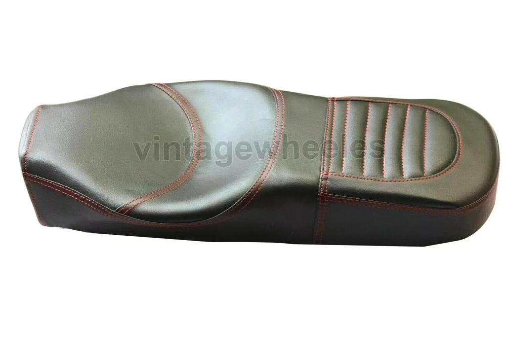 Fit For Royal Enfield Interceptor 650cc Custom Made Cushioned Dual Seat Black