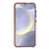 For Samsung Galaxy S25/S24 Magnetic Case TPU Acrylic Clear Phone Back Cover with Lens Protector Kickstand