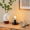 Simple E27/E26 Screw Desktop Lamp Base US Plug Universal Light Base with Switch Lamp Home Lighting