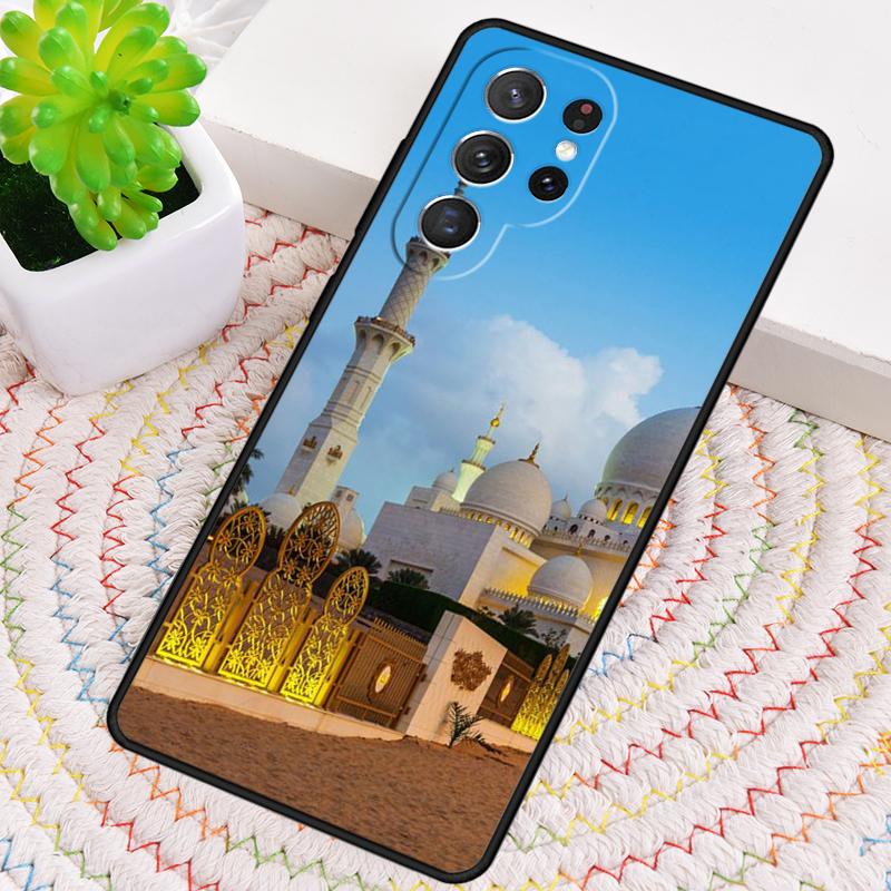 Arabic Muslim mosque soft Phone Case for Samsung Galaxy note 10 pro S26 Ultra S23 S24 FE S25 S21 S22 PLUS shockproof Cover