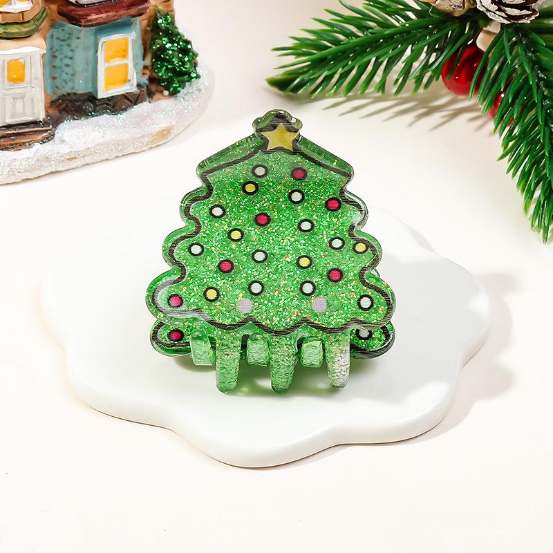 Bamboo Yao Jewelry Cute Shark Hair Clips for Women - Christmas Hair Accessories and Small Updo Claws