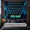 Custom Name Text Tapestry,Monster Energy Decorative Wall Hanging, Background Tapestry For Home Bedroom