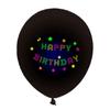 Neon Party Glow Balloons Birthday Pull Flag Fluorescent Party Decoration  Glow Party Set Glow Birthday Party Decoration Balloons
