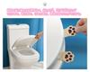 Seimeinoki Toilet Seat Cute Toilet Seat Pack of Cat Claw Toilet Lid Convenient To Raise and Does Not Get Your Hands Bathroom Toilet Includes Sponge