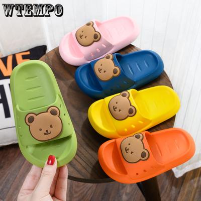 Children's Summer Wear Soft Bottom Slippers Boys and Girls Bathroom Anti-slip Home Sandals