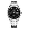 Light Powered Quartz Movement Stainless Steel Strap Watch Men's Watches Black Dial BM7560-59E