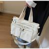 Djunllk Sling Bag Tote Bag for Women - 11.02" x 14.17" Corduroy Multi Compartment Large Capacity Stylish Portable Crossbody Handbag