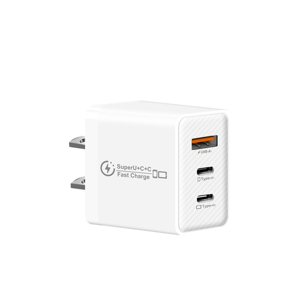 48W USB C Charger EU US UK Plug For Phone USB PD Fast Charging QC3.0 Wall Charger For iPhone Samsung Xiaomi Mobile Phone Adapter
