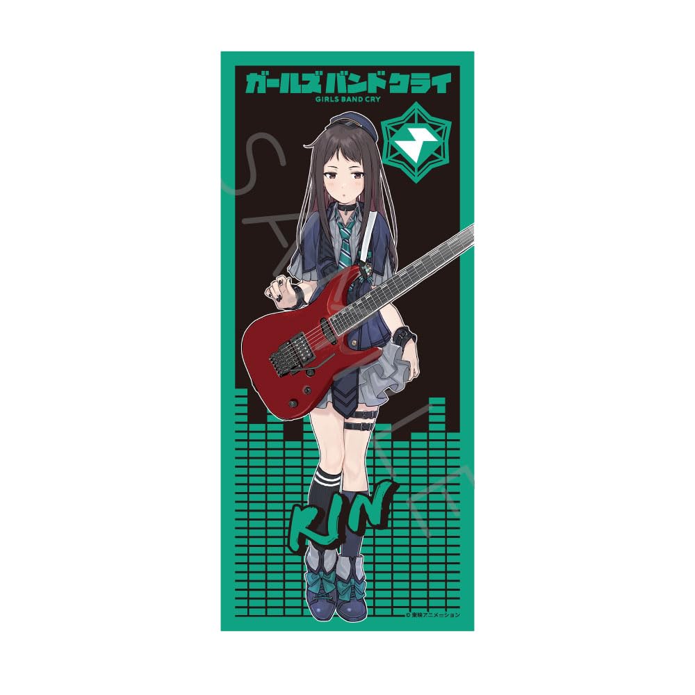 

TV Anime Girls Band Cry [Rin] Face Towel G