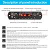 80W+80W Bluetooth MP3 Decoder Board Music Player Module DC 6-24V Car Music Player Module Lossless Audio USB AUX TF Radio