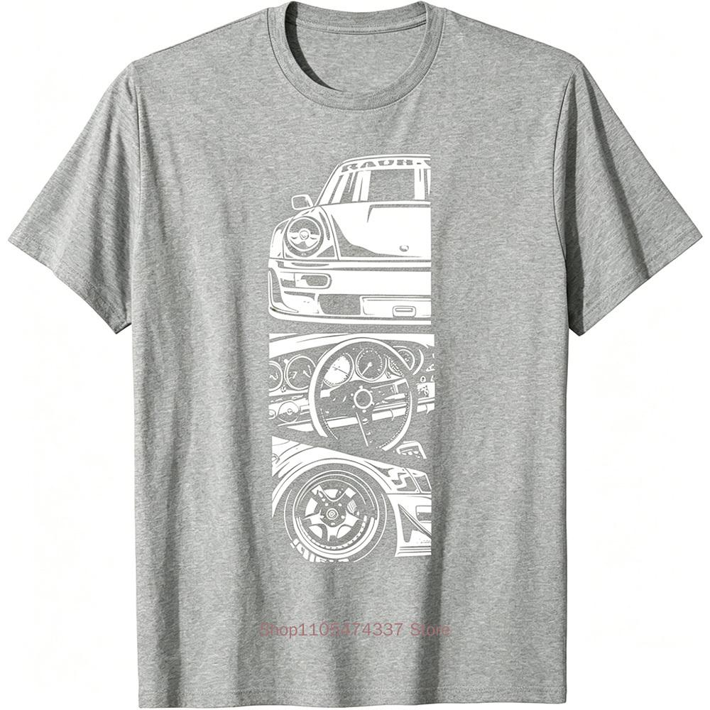 Unisexs Clothing Jdm Japanese Automotive Retro Race Oversized Tshirt Tuning Car Fitness T Shirt Oneck Casual Cotton Tshirt