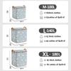 100/140/180L Clothes Quilt Storage Bag Household Large Capacity Quilt Storage Box Wardrobe Non-woven Clothing Moving Luggage