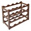 4 Tier Wine Rack Bamboo Storage Rack Wine Bottle Holder Wine Shelf for Home Kitchen