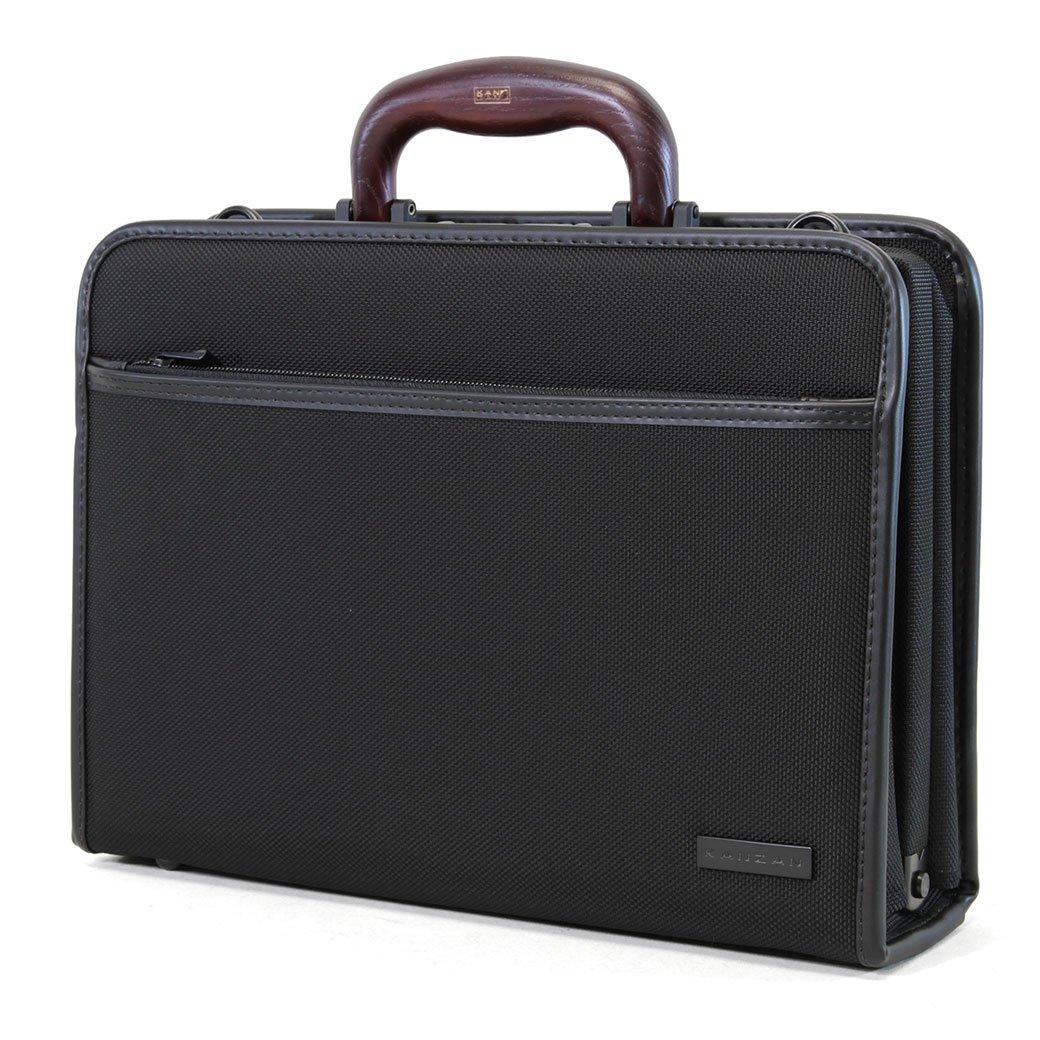 

Mini Dulles Bag KANZAN Wooden Orient 2 A4 Compatible Genuine Leather Business Bag Lightweight ca- 90200-meru ca-90200_meru 1-D Men s