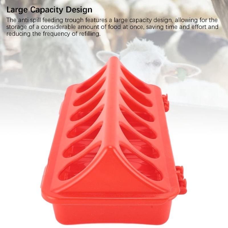 5pcs Flip Top Pigeon Feeder Anti Spill Feeding Tray No Waste No Mess Small Poultry Feeder With Holes For Pigeon Birds Poultry