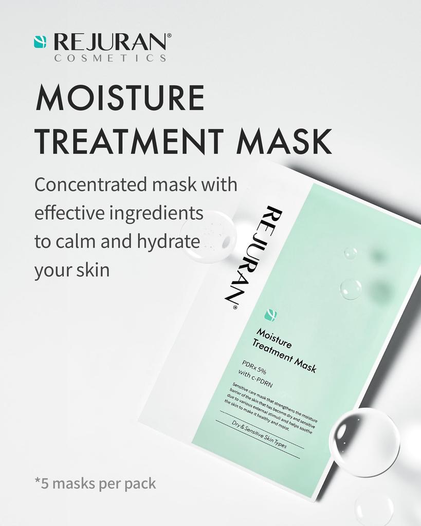 Official REJURAN Turnover Mask 5 Sheets PDRN Sheet Mask Night Care Firmness Moisturizing X Long-lasting (23ml 5EA)