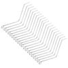 20PCS Stainless Steel Beehive Connectors Bend Wire Holder for Wooden Beehive Beekeeping Tools
