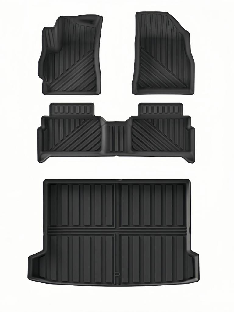 SMABEE for Chery OMODA 5 C5 FX Fuel 2023-2025 TPE Floor Mats Trunk Mats Pad Protection Waterproof All Weather Accessorie