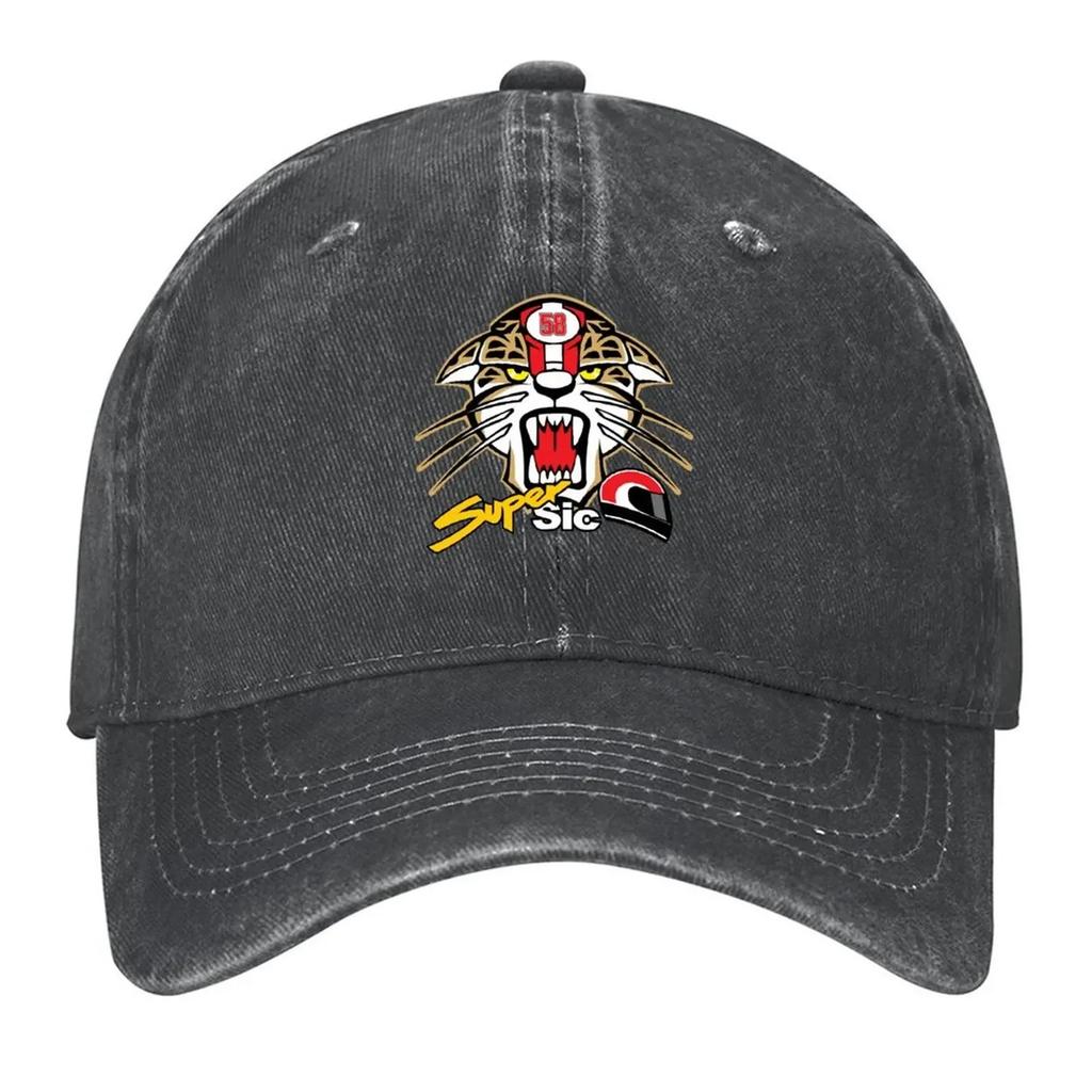 New Marco Simoncelli Super Sic Tiger Baseball Cap Sunhat Military Cap Unisex birthday party Hat Womens Beach Outlet Unisexs
