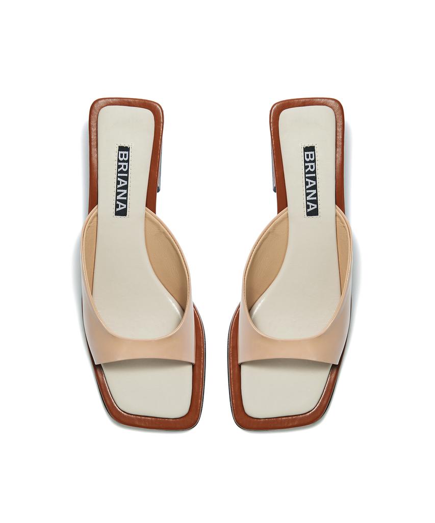 Briana Emma Mulle [Cream + Brown]
