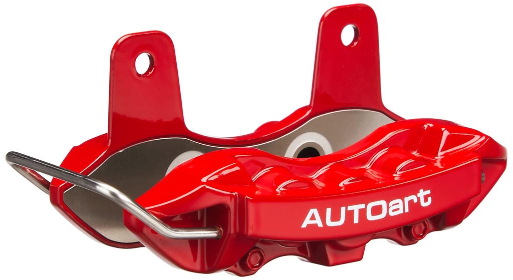 AUTOartDESIGN Brake Caliper Name Card Holder Finished (Red, Product)