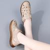 35-42 Damskie Letnie Modne Buty z Pustymi Otworami Plus Size Casualowe Damskie Buty Płaskie Sandały