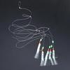 5 Pcs New Soft Fishing Lure Rigs Bait Jigs Lure Soft Lure Worn String Crystal Barbed Hook Fishing Lures