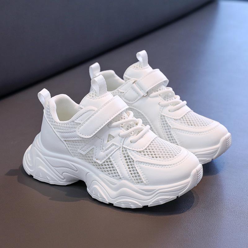 Kids' Sport Shoes 2026: Versatile White Mesh for Boys and Girls - Ideal for Spring and Summer