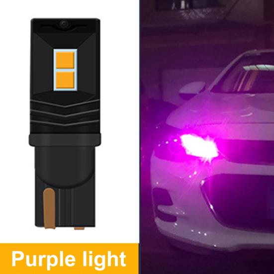 2Pcs T10 Wedge Lamp LED High Brightness Aluminium Light License Plate