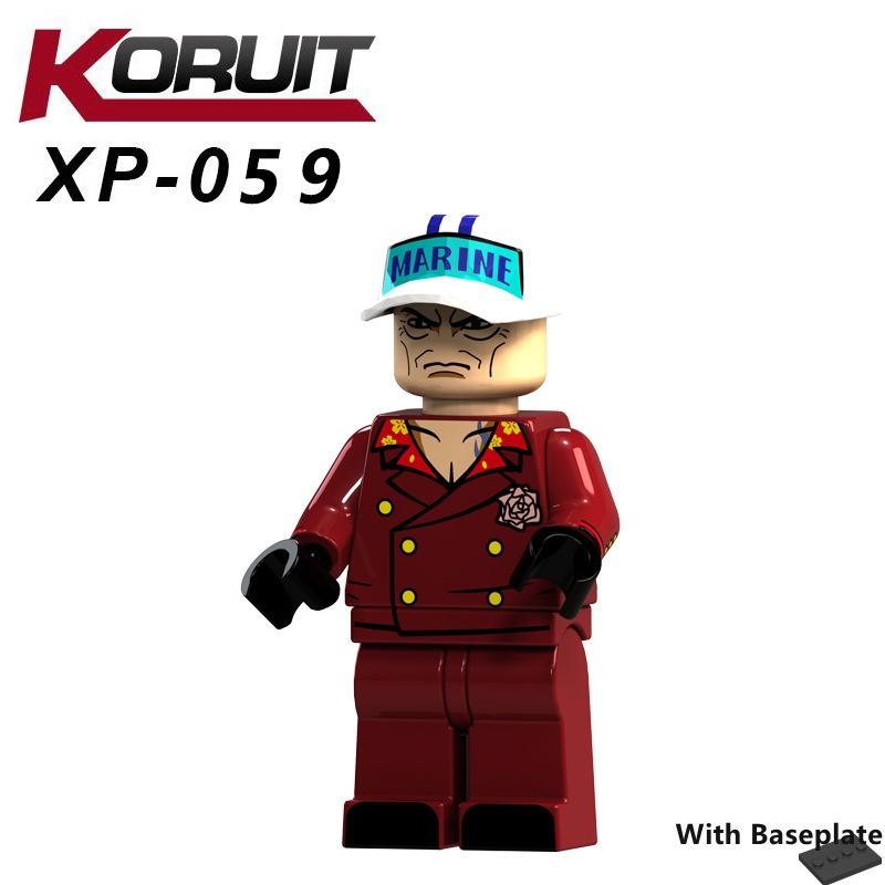 Minifigures Anime Film and Television Series One Piece King Luffy Solonna Beauty Robin Building Blocks Toys for Kids
