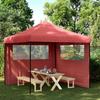 VidaXL Pop-up Folding Party Tent with 2 Sidewalls, Tent, Awning Tent, Gazebo Awning, Tent 4004924