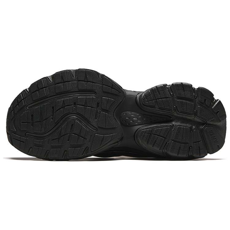 Anta Star Moon Shock Absorbing Non-Slip Wear-Resistant Low-Top Dad Shoes Men sneakers Black 912418880-2