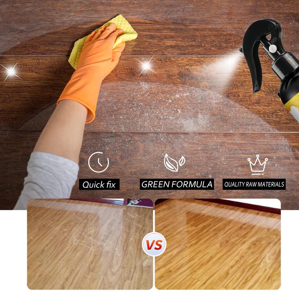 Spray lucidante per legno alla cera d'api Cera per la cura del legno Condimento lucidante per mobili in legno massiccio Lucidatore alla cera d'api Manutenzione cura mobili impermeabile Cera d'api