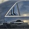Carbon Fiber Look Side Vent Window Scoop Louver Cover For Honda Accord 7th 2003-