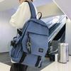 Backpack Simple Female College Student Versatile Large Capacity Computer Travel Backpack Female Junior High School Student School Bag