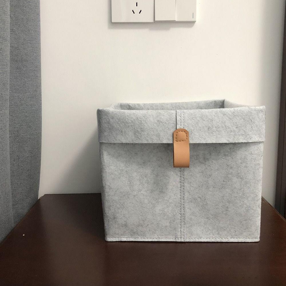 Organizer Sundries Storage Basket Container Laundry Basket Clothes Toys Holder  Bedroom