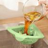 Magnetic Sink Drain Basket Triangle Vegetable and Fruit Drainage Basket Food Waste Filter Collector Kitchen Storage Organizer