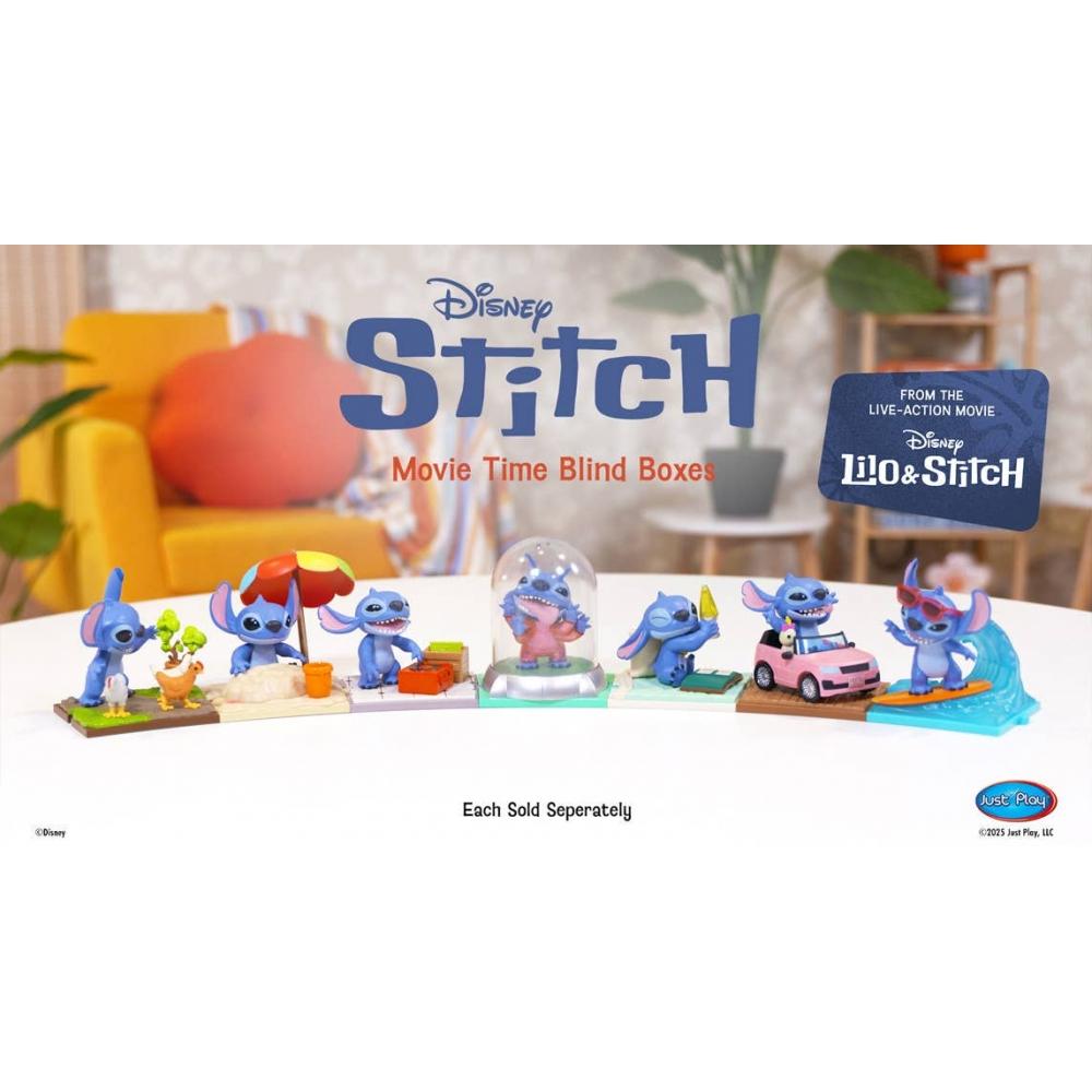 Disney Stitch Movie Time Blind Boxes  1box  8pcs 