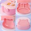 Microwave Safe Double Lunch Box Portable Snacks Storage Container Creative Lunch Container  Camping