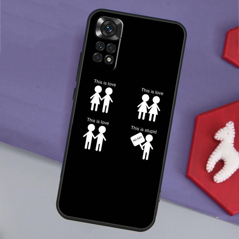 LGBT Funda For Xiaomi Redmi Note 14 Pro 13 12 11 9 10 9S 10S 11S 12S Redmi 14C 10C 12C 13C Case