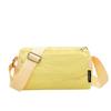 Women's Lightweight Solid Color Square Crossbody Bag - Casual Fashion, Large Capacity for Travel and Commuting