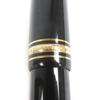 Great MONTBLANC fountain pen Meisterstck 149 Cap type Black gold 18K mens Used