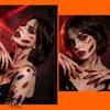 Zombie Cosplay Halloween Tattoo Stickers Bloody Makeup Body Art Scar Decals  Photo Props