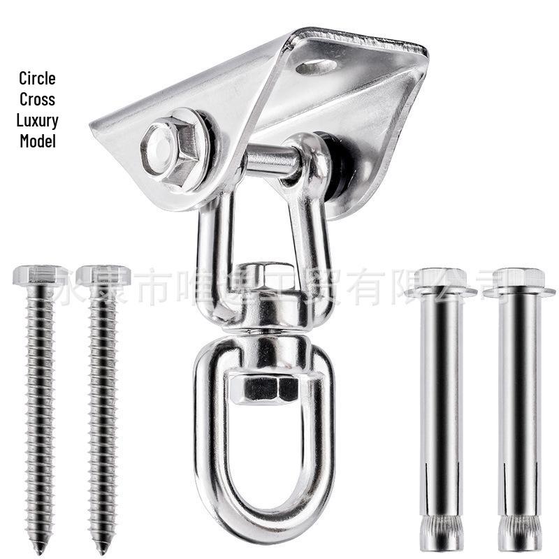 Rotating 304 Stainless Steel Aerial Yoga Hammock Hanging Kit