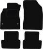 Schwarze Velours-Fußmatten für: Renault Fluence Limousine (2009-2016)