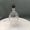 Decantador de Uísque Caveira, Garrafa de Vidro Gótica de 500ml com Rolha, Dispensador de Espírito de Halloween para Bar Doméstico, Decantador de Bebida Assustador Presente