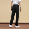 Li-Ning Badminton Series Simple Versatile Comfortable Straight Leg Casual Pants Unisex Bottoms Black AKLUE73-1